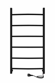 Полотенцесушитель электрический Indigo Arc LCAE70-30BRR 70x30 см чёрный муар